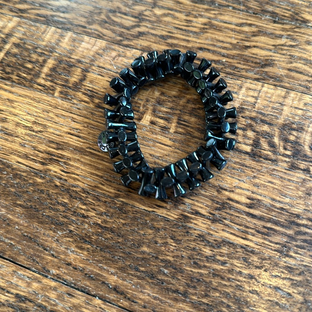 Jcrew black stretch bracelet